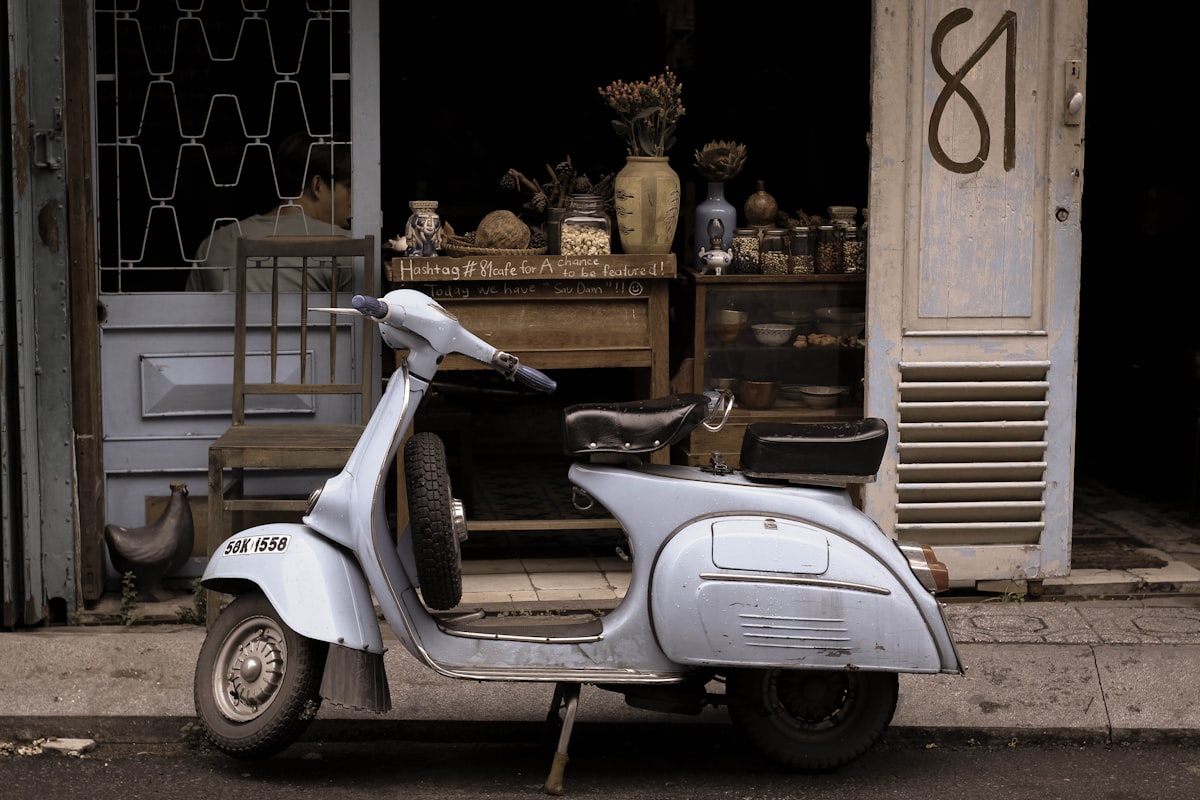Street food vendor in Ho Chi Minh City